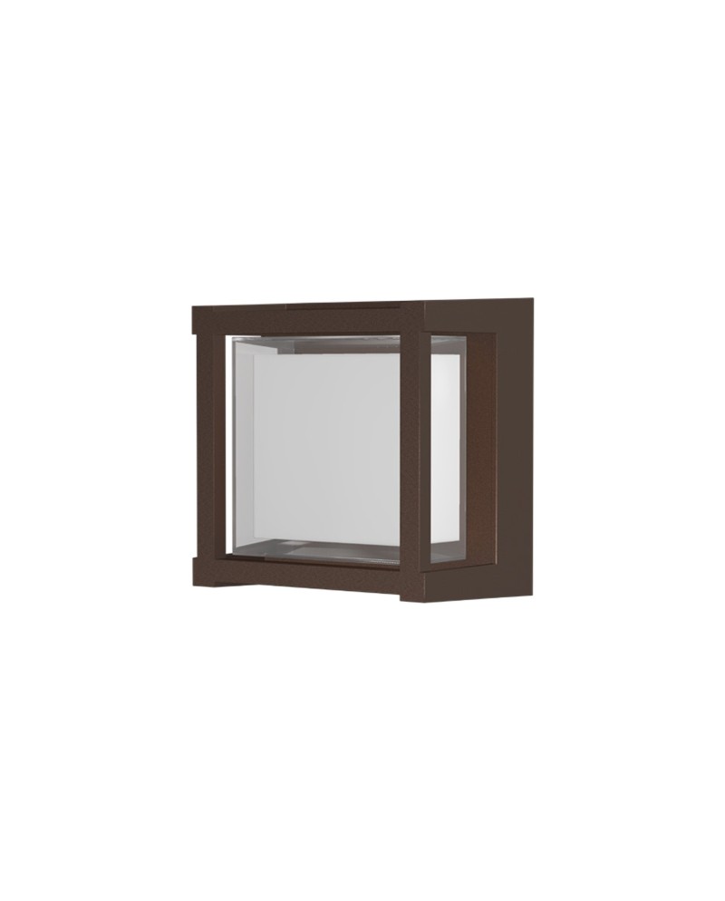CREEK * PLAFÓN/APLIQUE EXTERIOR CORTEN LED IP65 - 15W - CCT